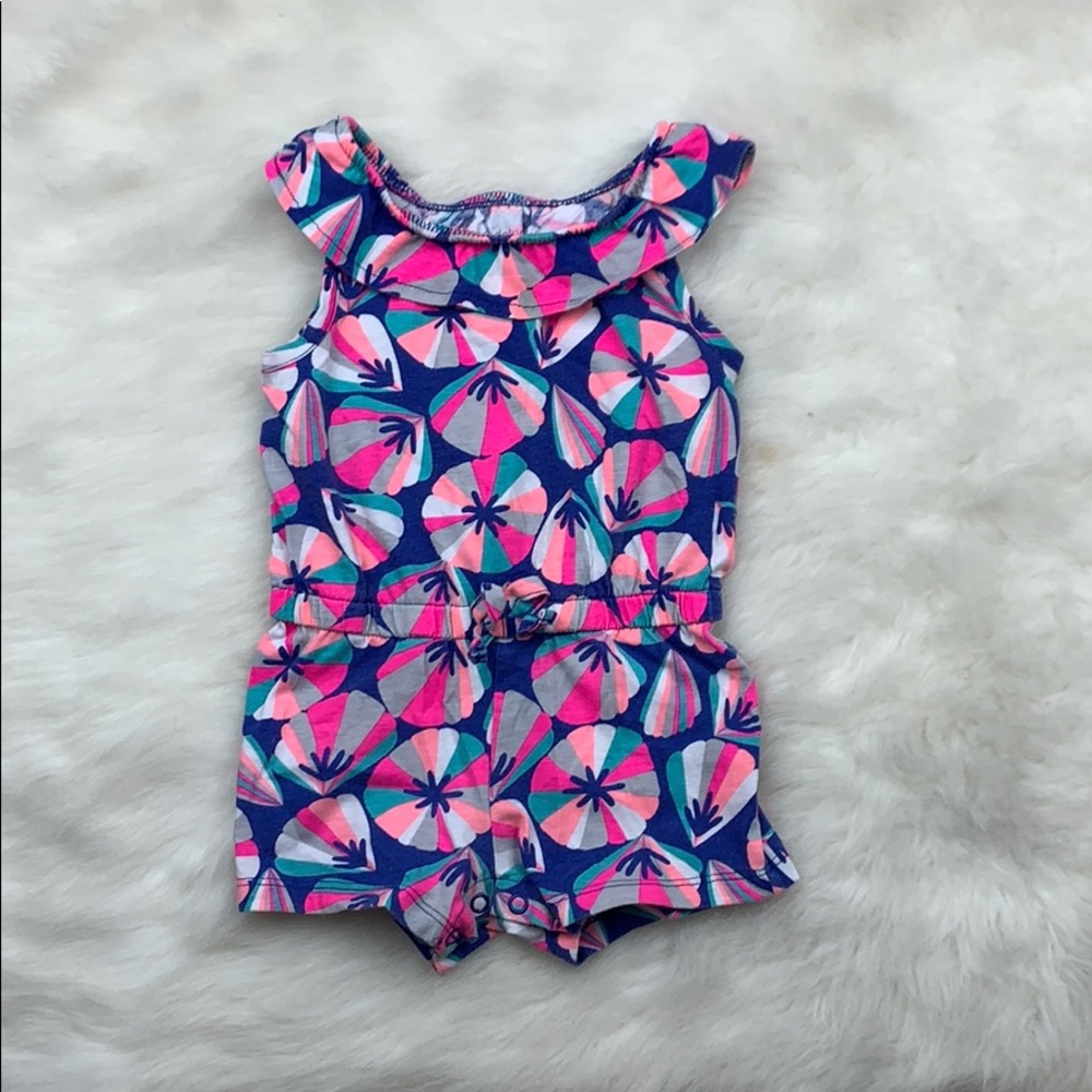 Toddler Girls One Piece Romper Jumper Shorts